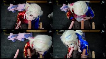 Bat Maisie Gangbang With Harley Quinn