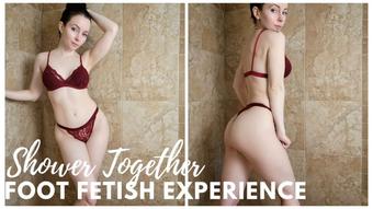 Shower Together - Foot Fetish Experience - November 25, 2022