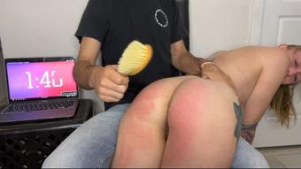 OTK Hair Brush Spanking - Jul 28, 2022