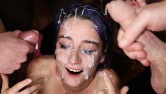 Annabel Lee, Tiana Knight - Annabel Lee takes more facials with Tiana Knight (SB 153)
