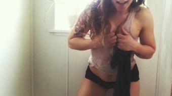 Wet-shirt Striptease