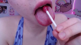 Lolli Pop Licking Tease - March 22, 2022