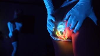 Scarlet Chase Glowing Neon Babe Teases Your Cock Pmv