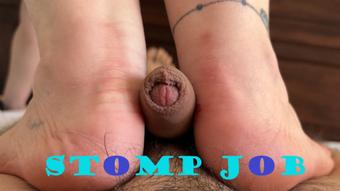 Stomp Job & Grind: Slave's Balls Fully Drained FirstTime CBT - June 08, 2025