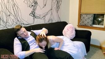Prom date makes me suck his cock