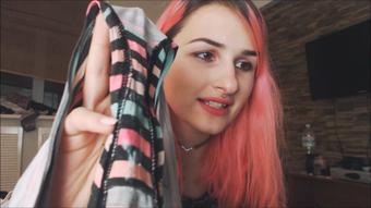 Marysweeeet Smelling My Wet Panties
