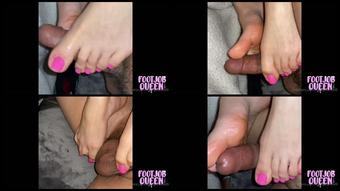 Footqueen349 25 02 2022 2375697959 Came Home From A Relaxing Pedicure To Drain His Balls