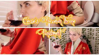 CERSEI'S PORCELAIN THRONE PUNISHMENT - October 18, 2018