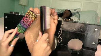 Paris Love Foot Tickled By Nikki Brooks