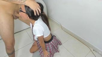 Amazing deepthroat