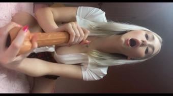 Horny blonde student tries cock for the first time - Jul 7, 2023