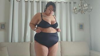Vmvideo Bbw Twerking Jiggling Lingerie Strip