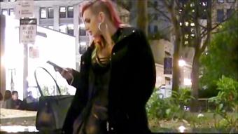 Mistress Harley Public Voyeur Punishment