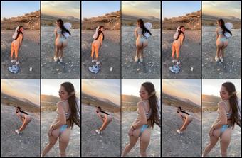 Dahliavalentino 06 08 2020 653711003 Me Taking My Shorts And Panties Off Outside What Do You Think The Truckers And People Pas