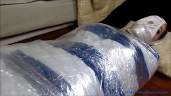 Misswhitneymorgan Terra Mizu Clear Tape Mummification