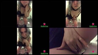 Kaiia Eve   Public Bathroom Pee   Fingerfuck At Avn