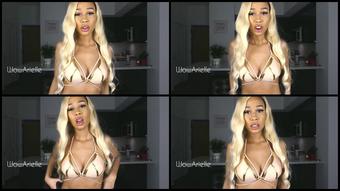 Wowarielle Golden Bikini Goddess Manyvids