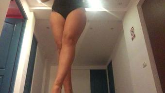 Naked giantess shaking her boobs - POV - June 27, 2018