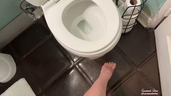 Toilet Seat Licking Slave Task CEI