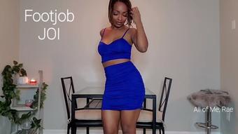 Footjob JOI