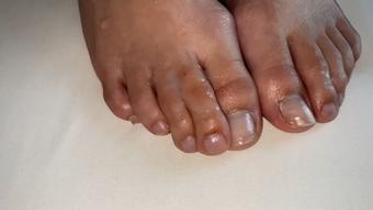 JERK OFF OVER LONG TOES - February 13, 2024