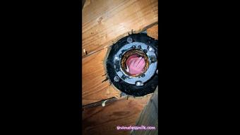 Pissing on my Plumber