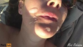 Mrs Robinson Cum in Mouth - Swallow - Facial - Cumshot Compilation