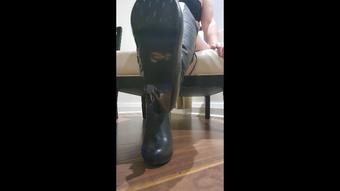 Boot Worship with Mistress Alleria POV - July 12, 2020