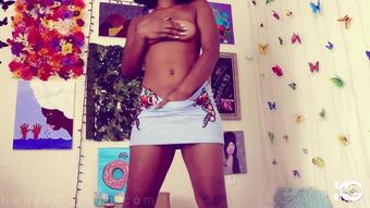 Ebony Strip Down