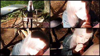 Lovlyluna   Sunny Outdoor Blowjob   Manyvids