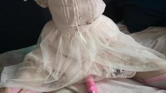 what's under her skirt? || loud moaning intense orgasm