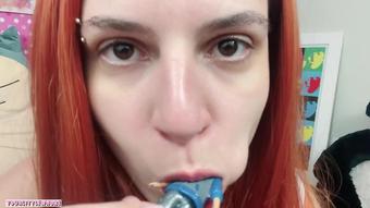 Gagging And Drooling On My Cousin Vore