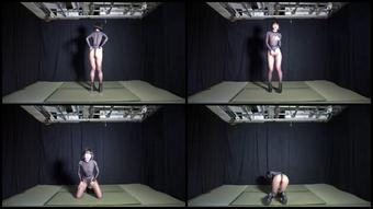 Japansubgirl Transparent Leotard And Pantyhose Strip