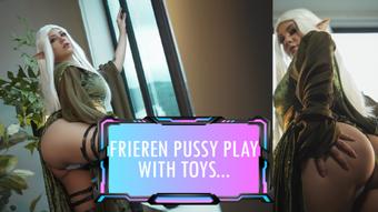 Frieren Pussy Play With Toys for Himmel - March 20, 2024