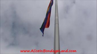 Pride_Day_Flagpole_Part_2_Mummification_Aliceinbondageland