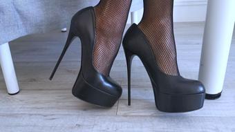 High heels fetish