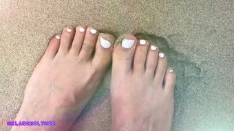 Beach Feet ASMR - January 13, 2022