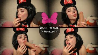 Minnie mouse: Want to cum in my mouth - Oct 28, 2019