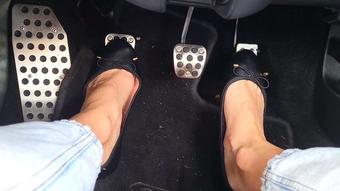 Ballet Flats Pedal Pump