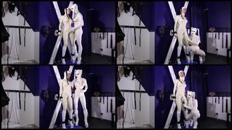 White Rubberdolls On The Cross