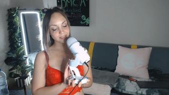 ASMR Dirty talk, blowjob and pussy play