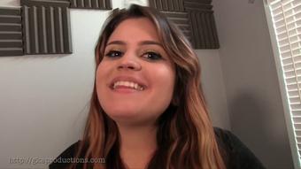 Raquel R Beats Her Belly Popping Record