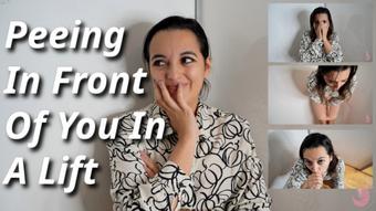Peeing In Front Of You In A Lift
