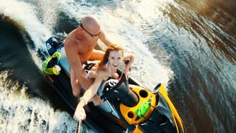 Mia Bandini Public Ass To Throat Ride On The Jet Ski