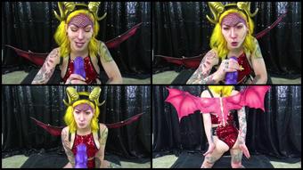Cattie Fuck N Fill Dragons Warm Wet Cave Fantasy Creampie