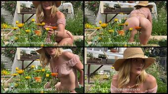 Mona Wales Your Mom Makes You Cum In The Garden