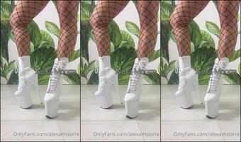Alexamoorre 2020 566765304 Feet Friday White Boots Yup Nothing Add This