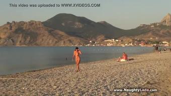 Public Nudity On Seafront - Xvideos.Com