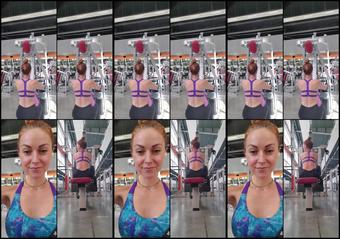 Eva Miller13 29 09 2020 985414633 Here Are 3 Exercises From My Gym Training I Love To Do It And I Love To Show You All What