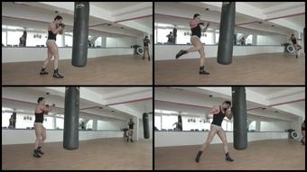 Maria Wattel 01 07 2020 463182496 Pure Amazon Agression A Little Demo Of Kicks And Punches Who Wants To Be Next Xo